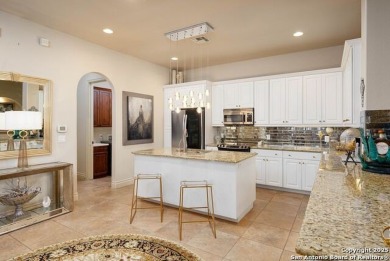 This stunning 2,839 sqft single story home, nestled within the on The Dominion Country Club in Texas - for sale on GolfHomes.com, golf home, golf lot