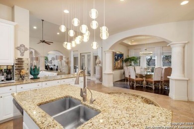 This stunning 2,839 sqft single story home, nestled within the on The Dominion Country Club in Texas - for sale on GolfHomes.com, golf home, golf lot