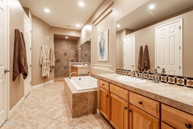 Nestled within DC Ranch golf community, this exquisite luxury on The Country Club At DC Ranch in Arizona - for sale on GolfHomes.com, golf home, golf lot