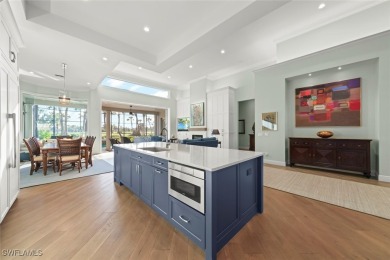 Beautifully remodeled villa with long views across the ninth on The Sanctuary Golf Club in Florida - for sale on GolfHomes.com, golf home, golf lot