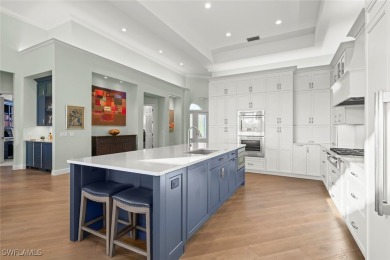 Beautifully remodeled villa with long views across the ninth on The Sanctuary Golf Club in Florida - for sale on GolfHomes.com, golf home, golf lot