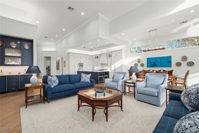 Beautifully remodeled villa with long views across the ninth on The Sanctuary Golf Club in Florida - for sale on GolfHomes.com, golf home, golf lot