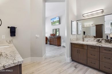 CUSTOM HOME LOCATED ON A PRIME GOLF COURSE LOT... Open floor on The Golf Club At Chaparral Pines in Arizona - for sale on GolfHomes.com, golf home, golf lot