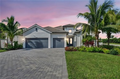 This nearly new luxury residence in the prestigious Marsh Cove on The Golf Club At Fiddlers Creek in Florida - for sale on GolfHomes.com, golf home, golf lot