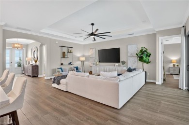 This nearly new luxury residence in the prestigious Marsh Cove on The Golf Club At Fiddlers Creek in Florida - for sale on GolfHomes.com, golf home, golf lot