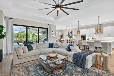 This nearly new luxury residence in the prestigious Marsh Cove on The Golf Club At Fiddlers Creek in Florida - for sale on GolfHomes.com, golf home, golf lot