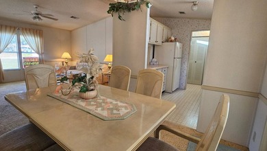 FURNISHED TURN KEY, OPEN BACKYARD Florida 2 bedroom 2 bath home on Zephyrhills Municipal Golf Course in Florida - for sale on GolfHomes.com, golf home, golf lot