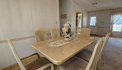 FURNISHED TURN KEY, OPEN BACKYARD Florida 2 bedroom 2 bath home on Zephyrhills Municipal Golf Course in Florida - for sale on GolfHomes.com, golf home, golf lot