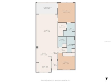 SELLER MOTIVATED. Turnkey charming 2-Bed, 2-Bath Condo in on Colonial Country Club in Florida - for sale on GolfHomes.com, golf home, golf lot