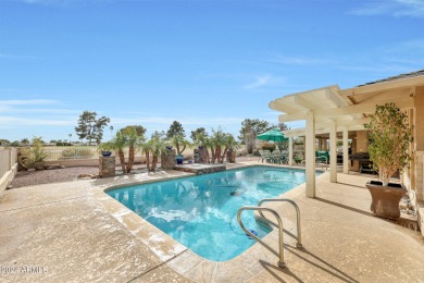 Rare opportunity to own a stunning home with a heated pool AND on Sun City-Willow Creek / Willow Brook  in Arizona - for sale on GolfHomes.com, golf home, golf lot