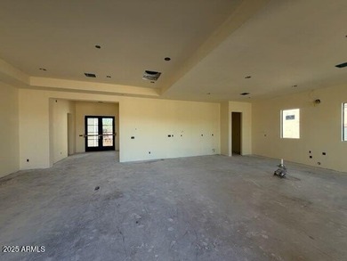 Brand-new custom home under construction with estimated on Estrella Mountain Ranch Golf Course in Arizona - for sale on GolfHomes.com, golf home, golf lot
