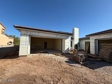 Brand-new custom home under construction with estimated on Estrella Mountain Ranch Golf Course in Arizona - for sale on GolfHomes.com, golf home, golf lot