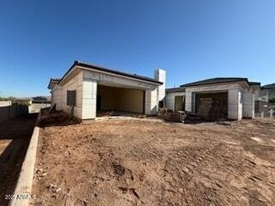 Brand-new custom home under construction with estimated on Estrella Mountain Ranch Golf Course in Arizona - for sale on GolfHomes.com, golf home, golf lot