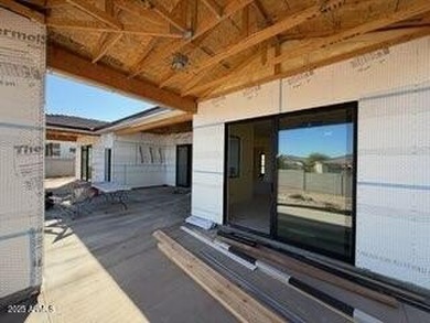 Brand-new custom home under construction with estimated on Estrella Mountain Ranch Golf Course in Arizona - for sale on GolfHomes.com, golf home, golf lot