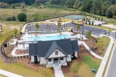 Welcome home to this executive home built by the Toll Brothers on Capital City Club Crabapple in Georgia - for sale on GolfHomes.com, golf home, golf lot