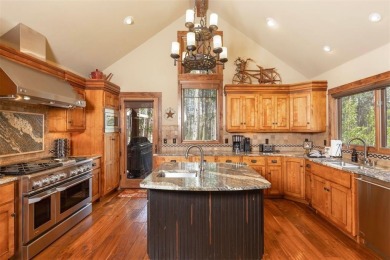This classic mountain home is set low off Highlands Drive on Breckenridge Golf Club in Colorado - for sale on GolfHomes.com, golf home, golf lot