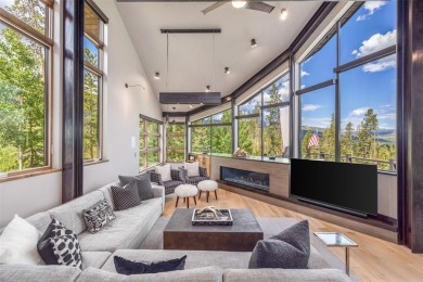 Tucked at the end of a quiet cul-de-sac, this modern yet on Breckenridge Golf Club in Colorado - for sale on GolfHomes.com, golf home, golf lot