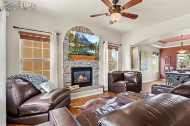 This home shows fantastic! Step into an open living room with on Antler Creek Golf Course in Colorado - for sale on GolfHomes.com, golf home, golf lot