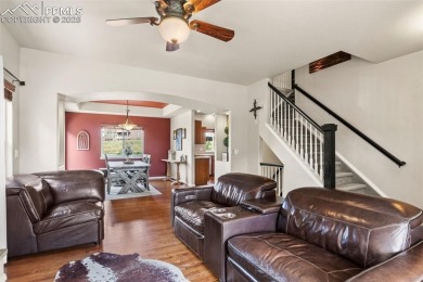 This home shows fantastic! Step into an open living room with on Antler Creek Golf Course in Colorado - for sale on GolfHomes.com, golf home, golf lot