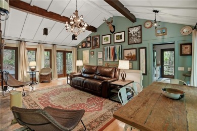 NEW ROOF Sept 2025. Being sold FULLY FURNISHED. Quiet Cul-de-sac on Big Canoe Golf Club - Cherokee in Georgia - for sale on GolfHomes.com, golf home, golf lot