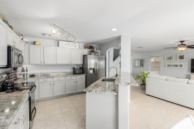 This 4BD/3BA model is a favorite for its downstairs bed/bath on Sundance Golf Club in Arizona - for sale on GolfHomes.com, golf home, golf lot