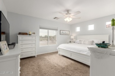 This 4BD/3BA model is a favorite for its downstairs bed/bath on Sundance Golf Club in Arizona - for sale on GolfHomes.com, golf home, golf lot