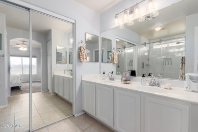 This 4BD/3BA model is a favorite for its downstairs bed/bath on Sundance Golf Club in Arizona - for sale on GolfHomes.com, golf home, golf lot