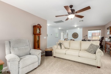 This 4BD/3BA model is a favorite for its downstairs bed/bath on Sundance Golf Club in Arizona - for sale on GolfHomes.com, golf home, golf lot