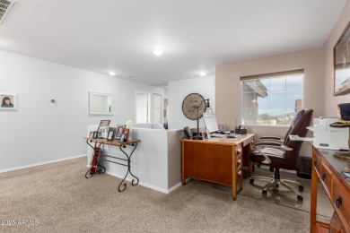 This 4BD/3BA model is a favorite for its downstairs bed/bath on Sundance Golf Club in Arizona - for sale on GolfHomes.com, golf home, golf lot
