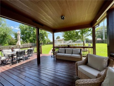 Enjoy summer in your HUGE fenced backyard with an above ground on Dubs Dread Golf Club in Kansas - for sale on GolfHomes.com, golf home, golf lot