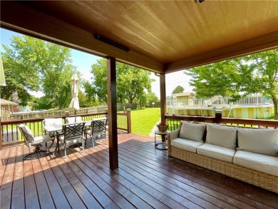 Enjoy summer in your HUGE fenced backyard with an above ground on Dubs Dread Golf Club in Kansas - for sale on GolfHomes.com, golf home, golf lot