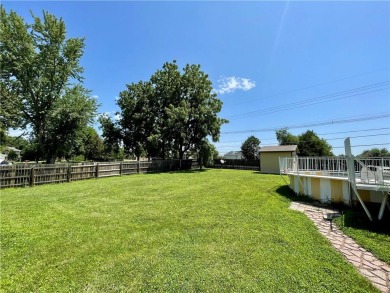 Enjoy summer in your HUGE fenced backyard with an above ground on Dubs Dread Golf Club in Kansas - for sale on GolfHomes.com, golf home, golf lot