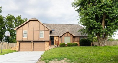 Enjoy summer in your HUGE fenced backyard with an above ground on Dubs Dread Golf Club in Kansas - for sale on GolfHomes.com, golf home, golf lot