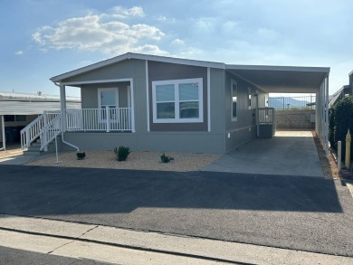 $250 off space rent for 12 months!! Brand new 3 bed 2 bath 1320 on Hemet West Mobile Estates in California - for sale on GolfHomes.com, golf home, golf lot