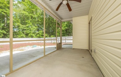 Tucked beside a quiet creek and backing up to The Rock Golf Club on The Rock At Jocassee in South Carolina - for sale on GolfHomes.com, golf home, golf lot