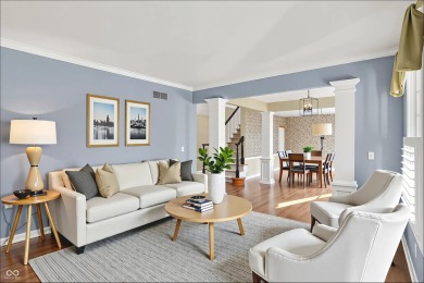 Welcome to this beautifully crafted Quaker Ridge farmhouse-more on Ironwood Golf Club in Indiana - for sale on GolfHomes.com, golf home, golf lot