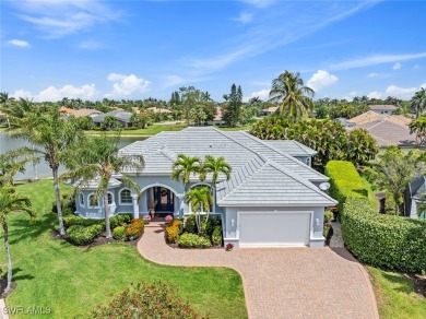 Step into this magnificent pool and spa home featuring 4 on Lely Resort Golf and Country Club in Florida - for sale on GolfHomes.com, golf home, golf lot