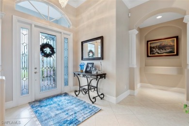 Step into this magnificent pool and spa home featuring 4 on Lely Resort Golf and Country Club in Florida - for sale on GolfHomes.com, golf home, golf lot
