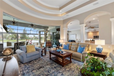 Step into this magnificent pool and spa home featuring 4 on Lely Resort Golf and Country Club in Florida - for sale on GolfHomes.com, golf home, golf lot