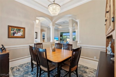 Step into this magnificent pool and spa home featuring 4 on Lely Resort Golf and Country Club in Florida - for sale on GolfHomes.com, golf home, golf lot