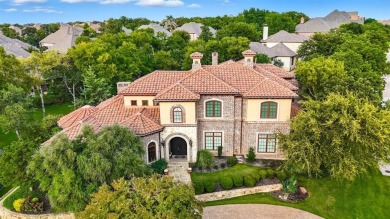 Welcome to this breathtaking estate tucked away on a sprawling on Trophy Club of Dallas in Texas - for sale on GolfHomes.com, golf home, golf lot