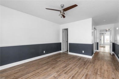 Unique 4BR/3.5BA home in Birdneck Lake adorned with front and on Red Wing Lake Golf Course in Virginia - for sale on GolfHomes.com, golf home, golf lot
