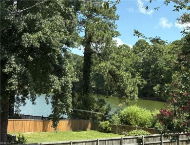 Unique 4BR/3.5BA home in Birdneck Lake adorned with front and on Red Wing Lake Golf Course in Virginia - for sale on GolfHomes.com, golf home, golf lot