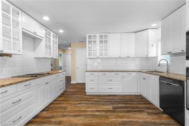 Unique 4BR/3.5BA home in Birdneck Lake adorned with front and on Red Wing Lake Golf Course in Virginia - for sale on GolfHomes.com, golf home, golf lot
