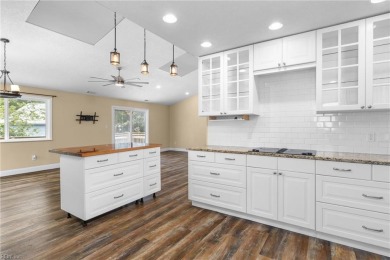 Unique 4BR/3.5BA home in Birdneck Lake adorned with front and on Red Wing Lake Golf Course in Virginia - for sale on GolfHomes.com, golf home, golf lot