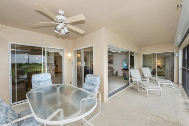 Wow!! Look at the panoramic views of the lake and 9th hole from on Estero Country Club in Florida - for sale on GolfHomes.com, golf home, golf lot