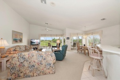 Wow!! Look at the panoramic views of the lake and 9th hole from on Estero Country Club in Florida - for sale on GolfHomes.com, golf home, golf lot