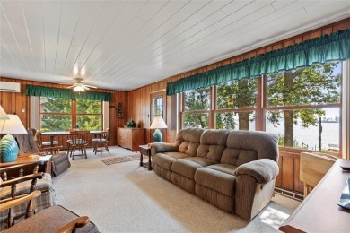 Experience Pelican Lake life at this furnished 2-bedroom on Deacons Lodge Golf Course in Minnesota - for sale on GolfHomes.com, golf home, golf lot