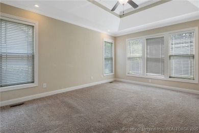 One of a kind custom, ranch-style home with courtyard entry and on Anderson Creek Golf Club in North Carolina - for sale on GolfHomes.com, golf home, golf lot