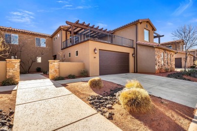 This stunning home is located in the highly sought-after on Entrada at Snow Canyon in Utah - for sale on GolfHomes.com, golf home, golf lot